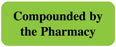 Medical Labels - COMPOUNDED IN PHARMACY, 2-1/4" x 7/8"