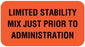 Medical Labels - IV Communication Label, 1-5/8" x 7/8"