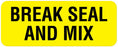 Medical Labels - Medication Instruction Label, 2-1/4" x 7/8"