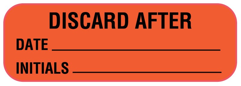 Medical Labels - Expiration Label, 1-1/2" x 1/2"