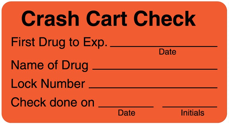 Medical Labels - Pharmacy Communication Label, 3" x 1-5/8"
