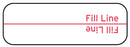 Medical Labels - Dose Fill Line Label, 2-1/4" x 7/8"