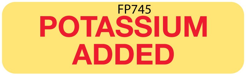 Medical Labels - IV Communication Label, 3" x 7/8"