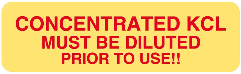 Medical Labels - IV Communication Label, 3" x 7/8"