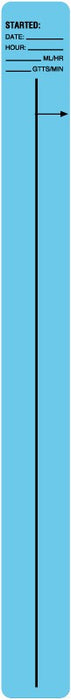 Medical Labels - IV Drop Meter Label, 15/16" x 9"