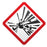 Medical Labels - GHS Label, 1-1/2" x 1-1/2"