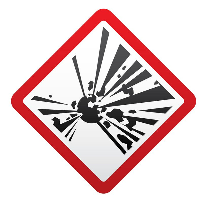 Medical Labels - GHS Label, 1-1/2" x 1-1/2"