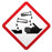Medical Labels - GHS Label, 1-1/2" x 1-1/2"