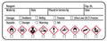 Medical Labels - Reagent GHS Label, 3" x 1-1/8"