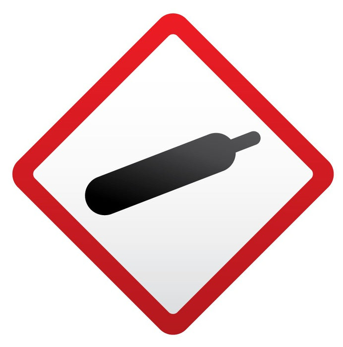 Medical Labels - GHS Label, 1-1/2" x 1-1/2"