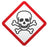 Medical Labels - GHS Label, 1-1/2" x 1-1/2"
