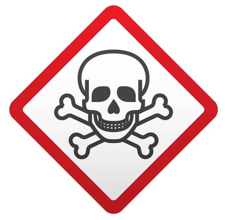 Medical Labels - GHS Label, 1-1/2" x 1-1/2"