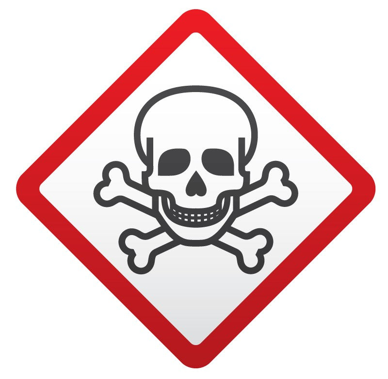 Medical Labels - GHS Label, 1-1/2" x 1-1/2"