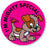 Medical Labels - I'M MIGHTY SPECIAL, Kids' Sticker, 2-1/2" x 2-1/2"