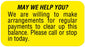 Medical Labels - Friendly Reminder, 1-5/8" x 7/8"