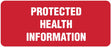 Medical Labels - HIPAA Label, 3" x 1-1/4"