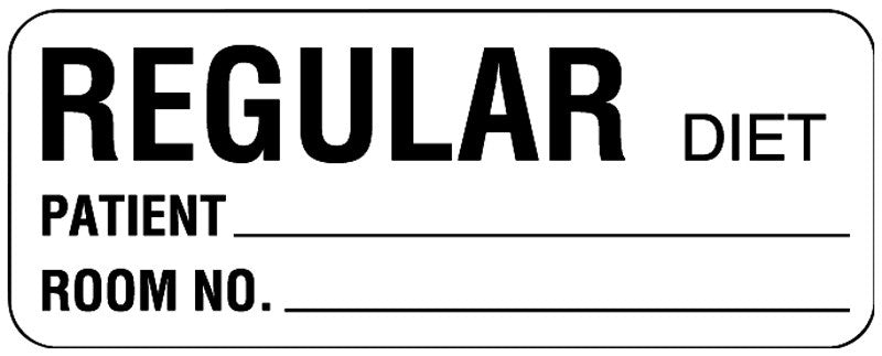 Medical Labels - Dietary Services Label, 2-1/4" x 7/8"