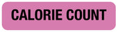 Medical Labels - CALORIE COUNT, Nutrition Communication Labels, 1-1/4" x 5/16"