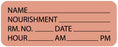 Medical Labels - Nourishment Labels, 2-1/4" x 7/8"