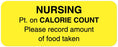 Medical Labels - Calorie Count Labels, 2-1/4" x 7/8"