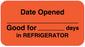 Medical Labels - Food Quality Control Labels, 1-1/8" x 7/8"