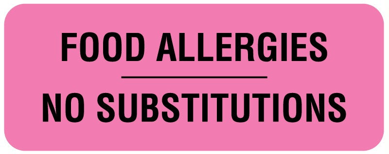 Medical Labels - Nutrition Communication Labels, 2-1/4" x 7/8"