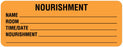 Medical Labels - Nourishment Labels, 3" x 1-1/8"