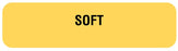 Medical Labels - SOFT, Nutrition Communication Labels, 1-1/4" x 5/16"
