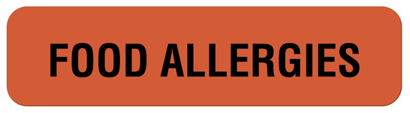 Medical Labels - Nutrition Communication Labels, 1-1/4" x 5/16"