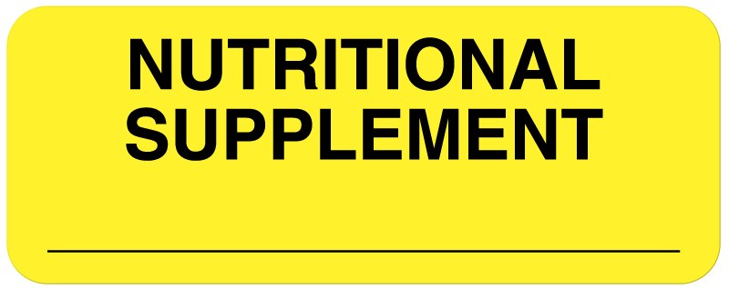 Medical Labels - Enteral/Tube Feeding Nutrition Labels, 2-1/4" x 7/8"