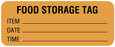 Medical Labels - Food Quality Control Labels, 2-1/4" x 7/8"