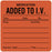 Medical Labels - IV Medication Added Label, 2-1/2" x 2-1/2"