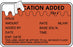 Medical Labels - IV Medication Added Label, 2-1/2" x 1-1/2"