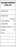Medical Labels - Discharge Checklist Label, 6" x 2"
