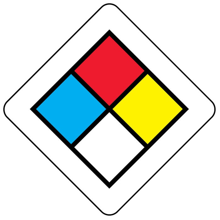 Medical Labels - Chemical Hazard Labels, 7/8" x 7/8"