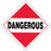 Medical Labels - DANGEROUS, Shipping Label, 8-1/2" x 8-1/2"