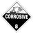 Medical Labels - CORROSIVE, Shipping Label, 8-1/2" x 8-1/2"