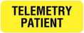 Medical Labels - Telemetry and Rhythm Label, 2-1/4" x 7/8"