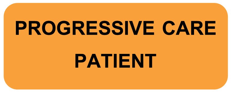 Medical Labels - Progressive Care Patient, 2-1/4" x 7/8"
