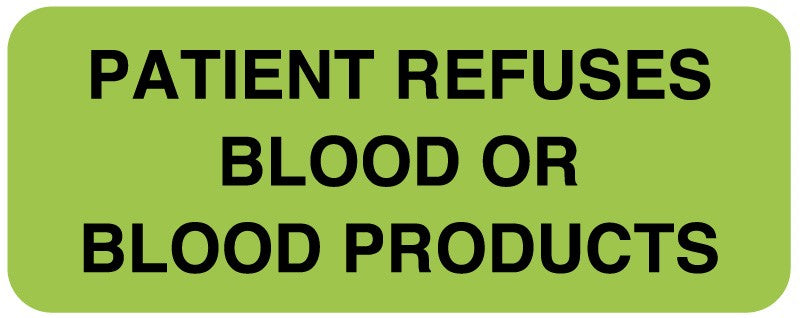 Medical Labels - Patient Care Label, 2-1/4" x 7/8"