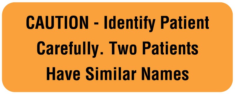 Medical Labels - Communication Label, 2-1/4" x 7/8"