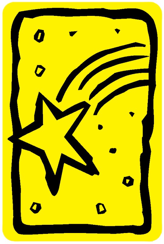 Medical Labels - Falling Star Label, 2" x 3"