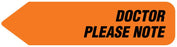 Medical Labels - UniArrow Flag, 2-1/4" x 9/16"