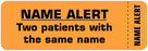 Medical Labels - Wrap-around Chart Label, 3" x 1"