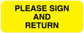 Medical Labels - Doctor Communication Labels, 2-1/4" x 7/8"
