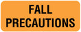 Medical Labels - Fall Precautions Label, 2-1/4" x 7/8"