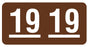Medical Labels - UAL 2019 Year Label, 1-1/2" x 3/4"
