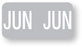 Medical Labels - Tab 1279 Month Compatible Series, 1" x 1/2"