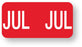 Medical Labels - Tab 1279 Month Compatible Series, 1" x 1/2"