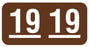 Medical Labels - UAL 2019 Year Label, 1" x 1/2"